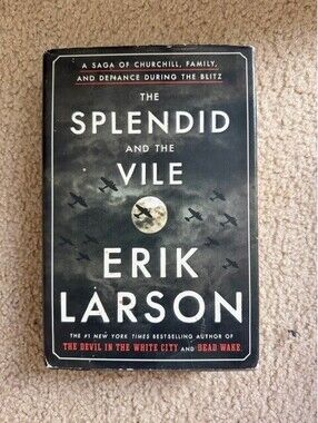 The Splendid and the Vile by Erik Larson - Hardcover - Churchill WWII
